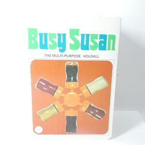 Busy Susan Orange Spice Jar Rack Wheel Denmark Milnor NOS Vintage Retro MCM